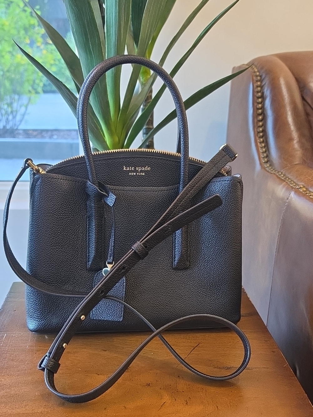 Kate Spade Black Satchel Crossbody